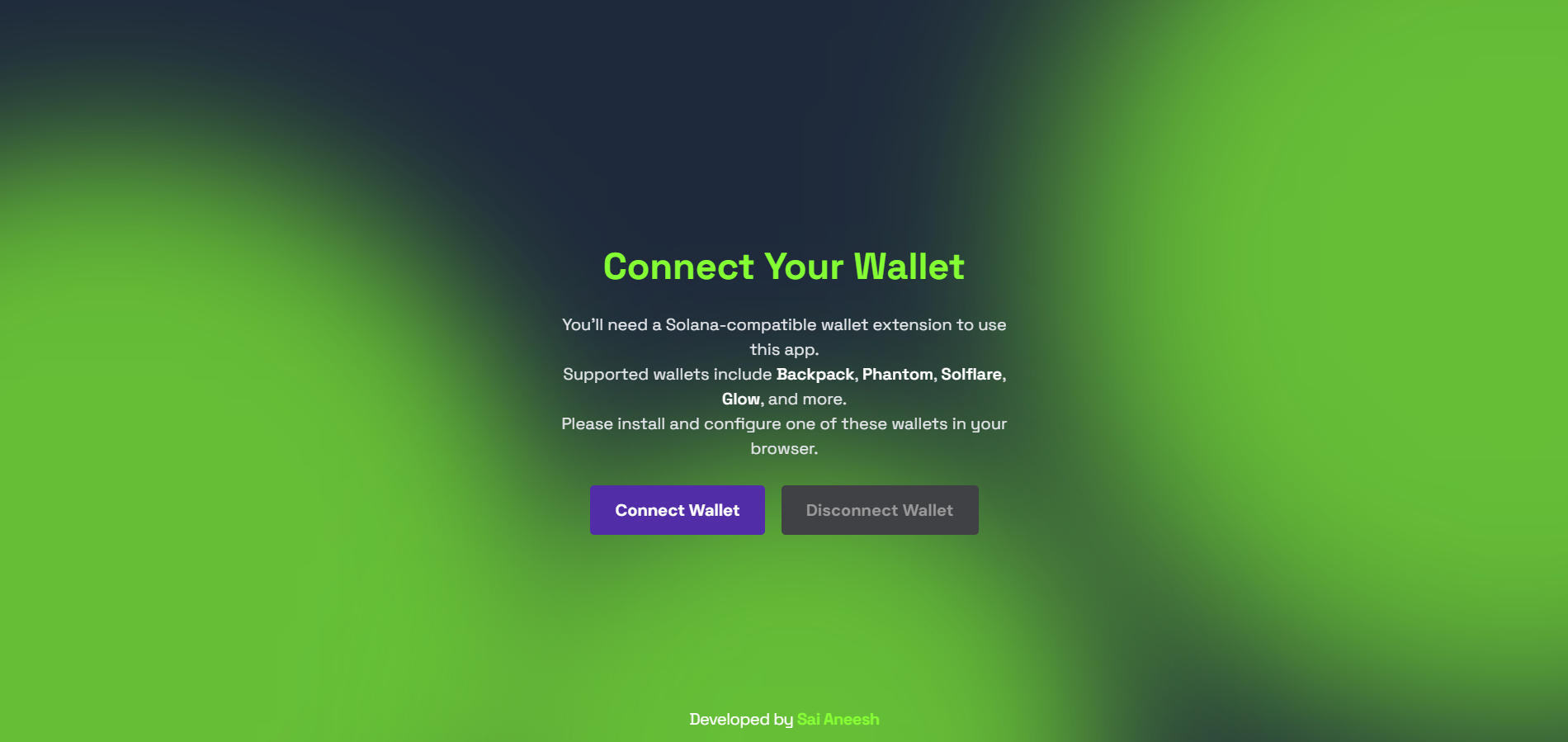 Web 3 Faucet